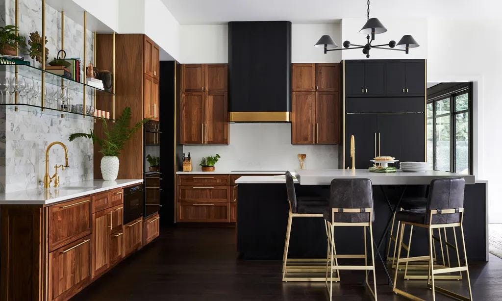 Will dark cabinets make a kitchen too dark? 5 designer tips on making moody shades work - Homes & Gardens
